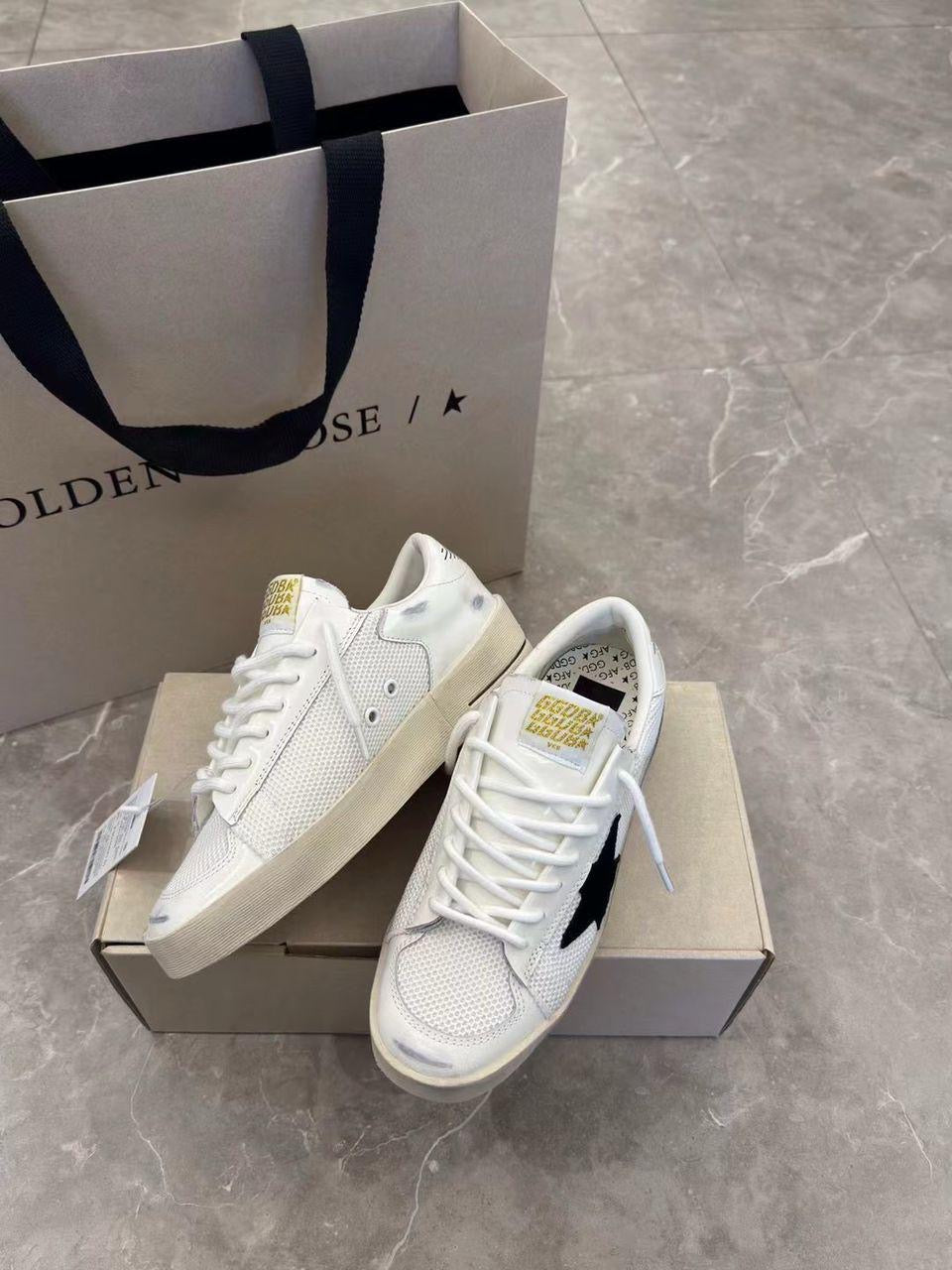 Golden Goose "Stardan White (Black star)"