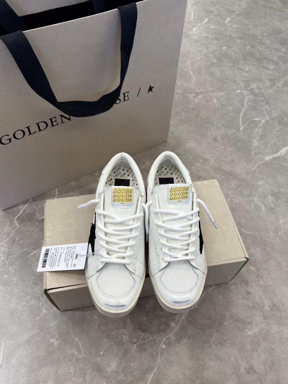 Golden Goose "Stardan White (Black star)"